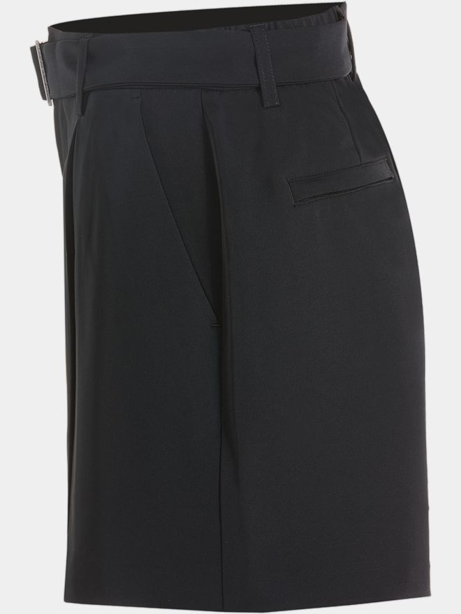 Malbon AMARA PLEATED SHORTS Bermuda Hose schwarz