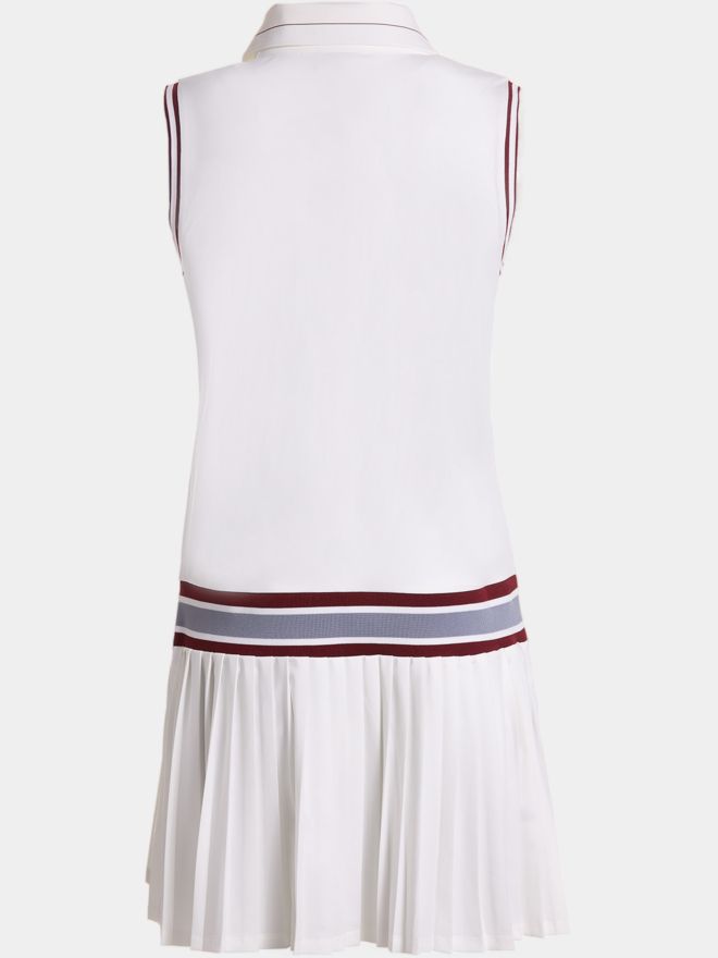 Malbon BELLA DRESS ohne Arm Kleid ecru