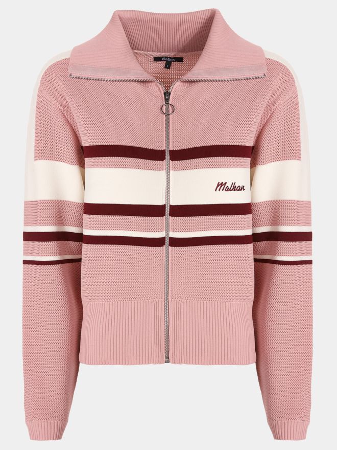 Malbon SIMONA ZIP UP JACKET Jacke Sweatshirt rosa