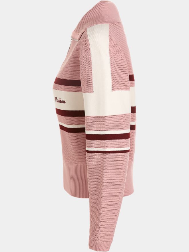 Malbon SIMONA ZIP UP JACKET Jacke Sweatshirt rosa