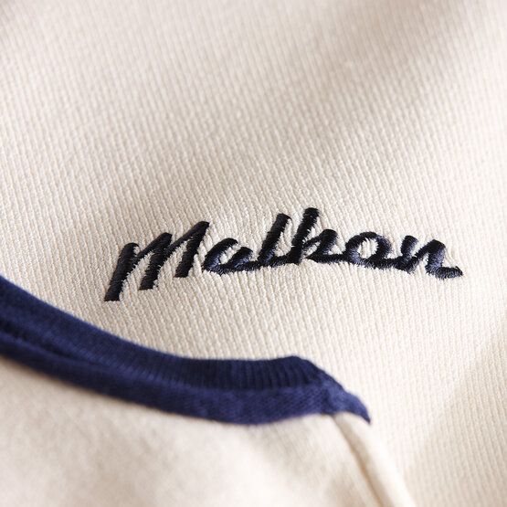 Malbon KARA MOCK NECK VEST Strick Pullunder ecru