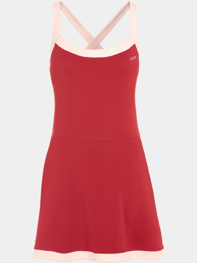 Malbon EMILIANA DRESS ohne Arm Kleid bordeaux