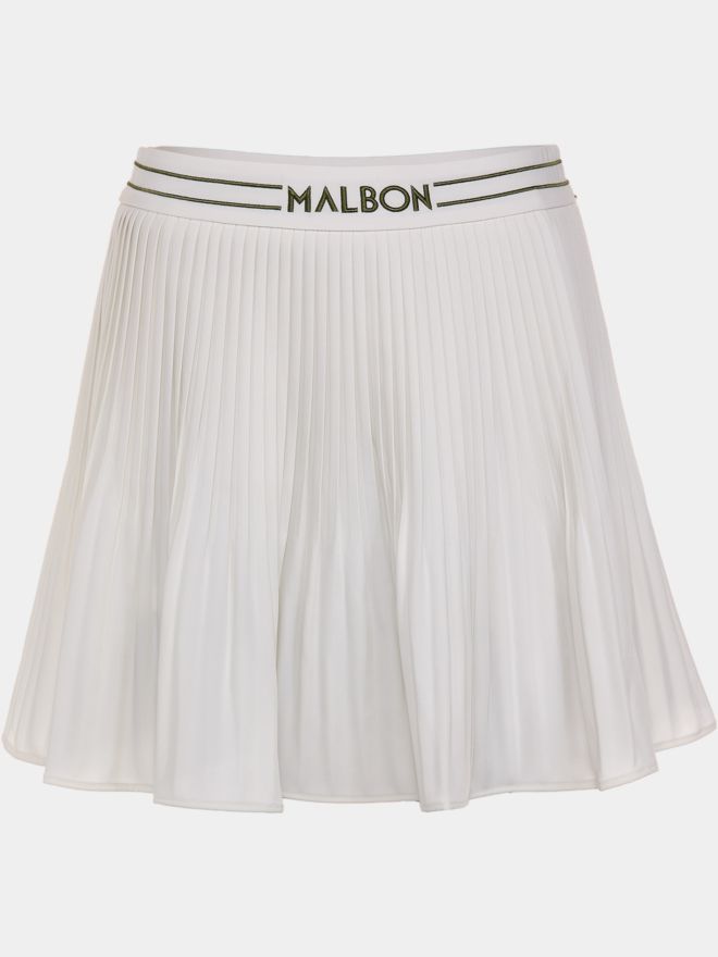 Malbon VALENTINA PLEATED SKIRT kurz Skort ecru