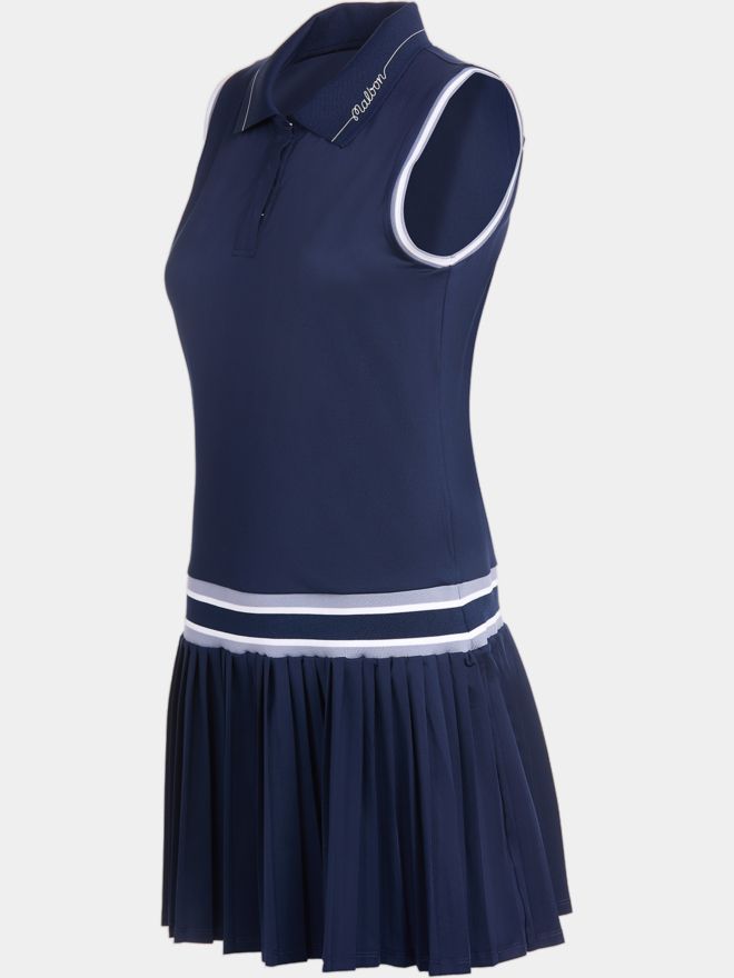 Malbon BELLA DRESS ohne Arm Kleid navy