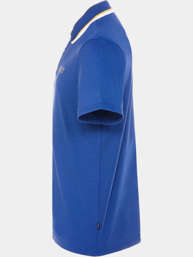 Malbon GRASSE PIQUE Halbarm Polo blau