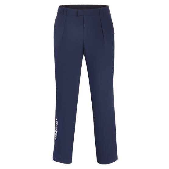 Malbon MAGNOLIA PLEATED PANT Kalhoty námořnická modrá