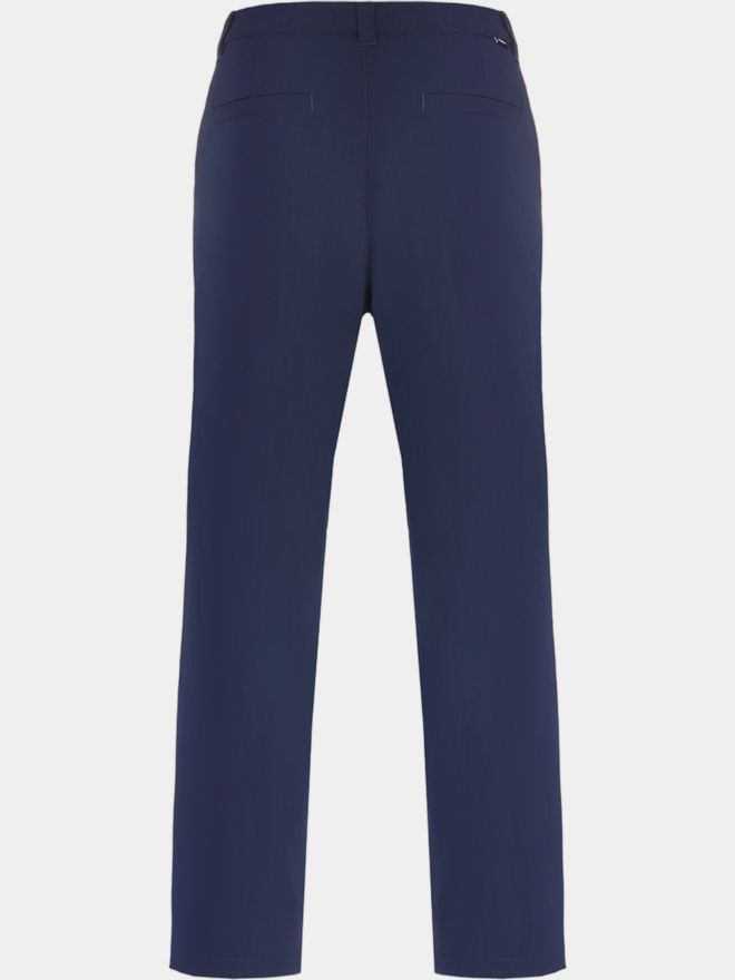 Malbon MAGNOLIA PLEATED PANT Hose navy