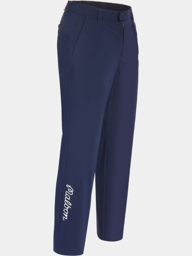 Malbon MAGNOLIA PLEATED PANT Hose navy
