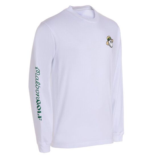Malbon MARINA LS TEE Shirt Sweatshirt weiß