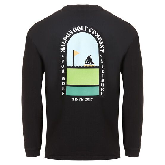 Malbon MARINA LS TEE Košile a mikina černá