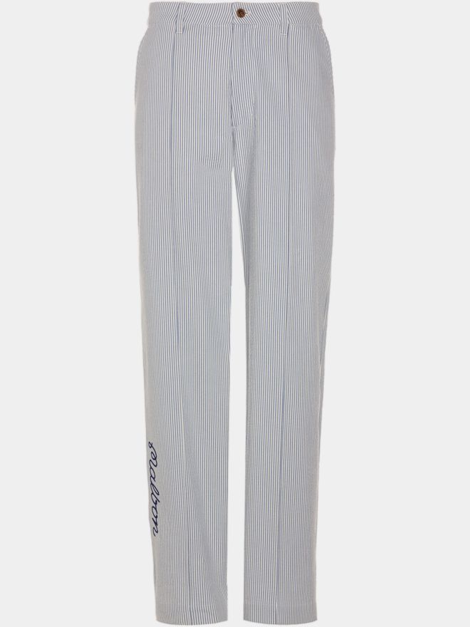 Malbon CANNES PLEATED TROUSER Hose blau