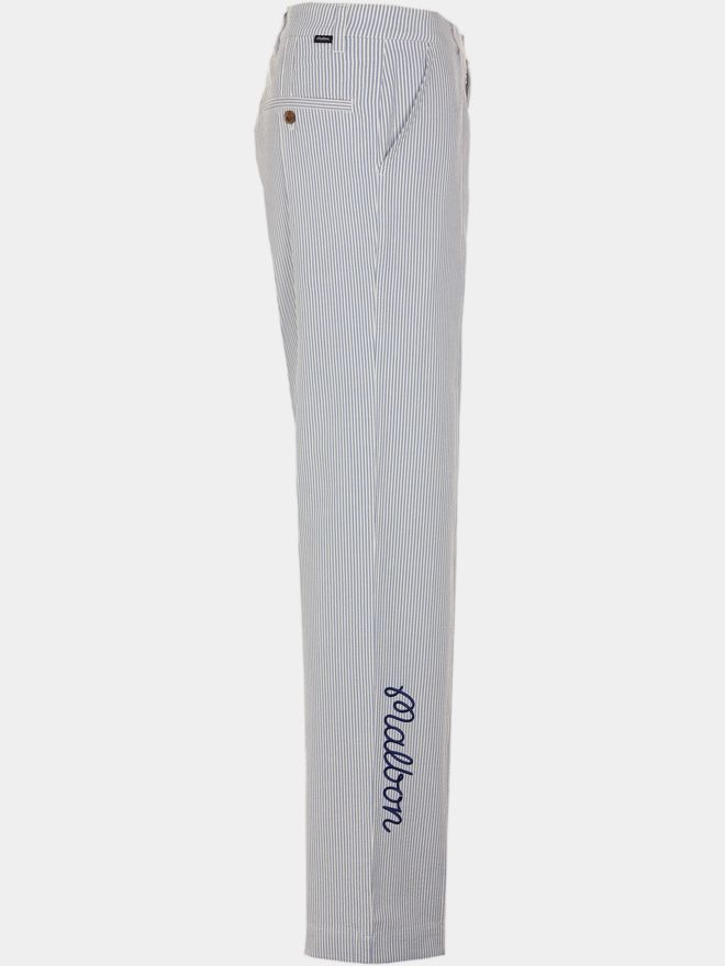 Malbon CANNES PLEATED TROUSER Hose blau