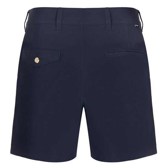 Malbon CLASSIC PLEATED SHORT reg Bermuda Hose navy