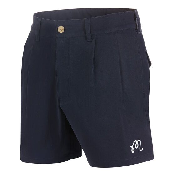 Malbon CLASSIC PLEATED SHORT reg Bermuda Hose navy