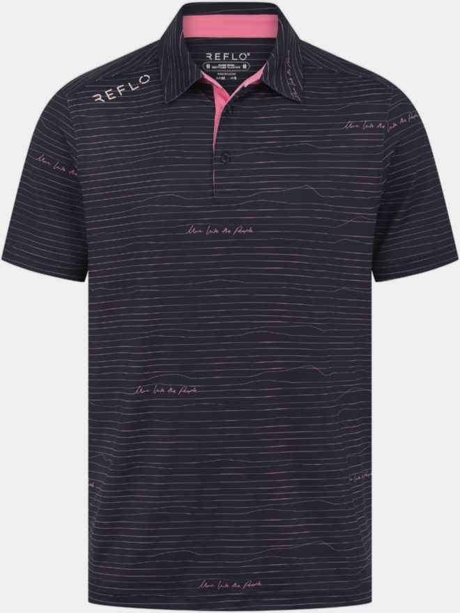 Reflo Tagus Halbarm Polo navy