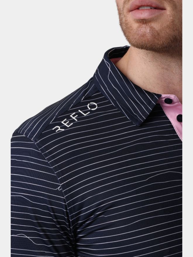 Reflo Tagus Halbarm Polo navy