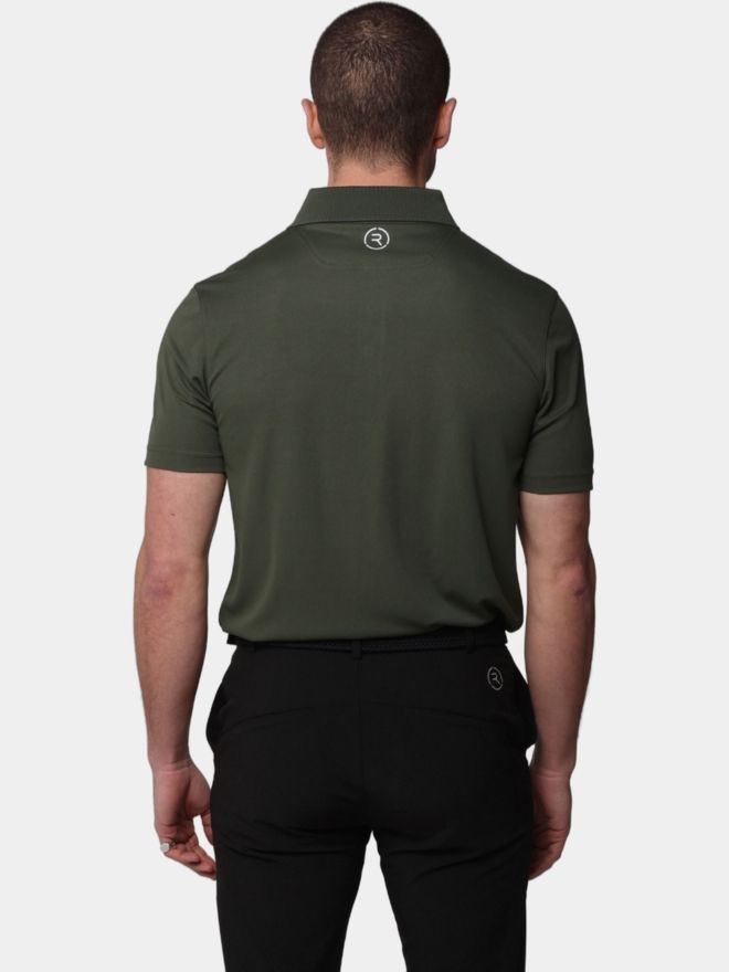 Reflo Bohai Halbarm Polo dunkelgrün