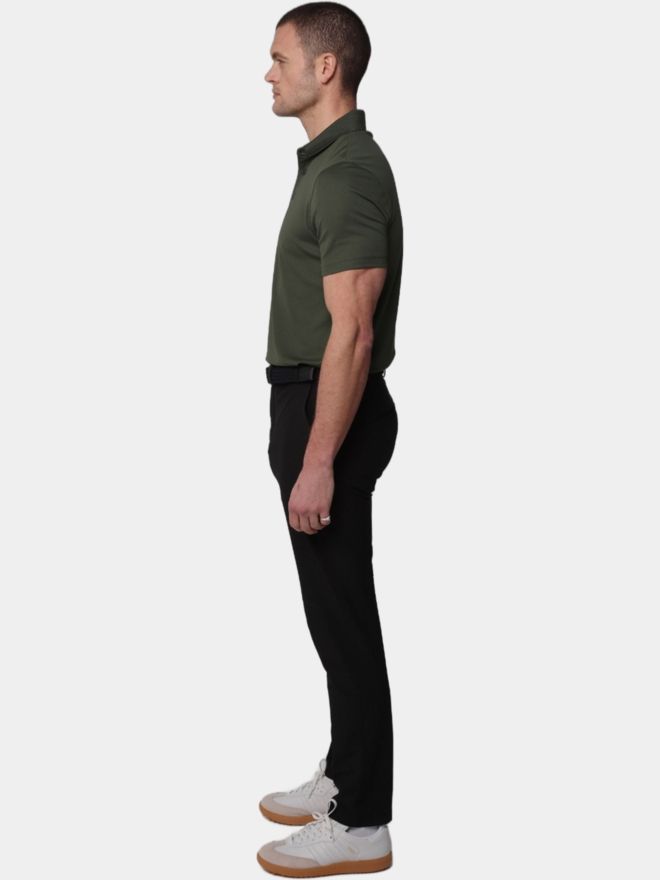 Reflo Bohai Halbarm Polo dunkelgrün