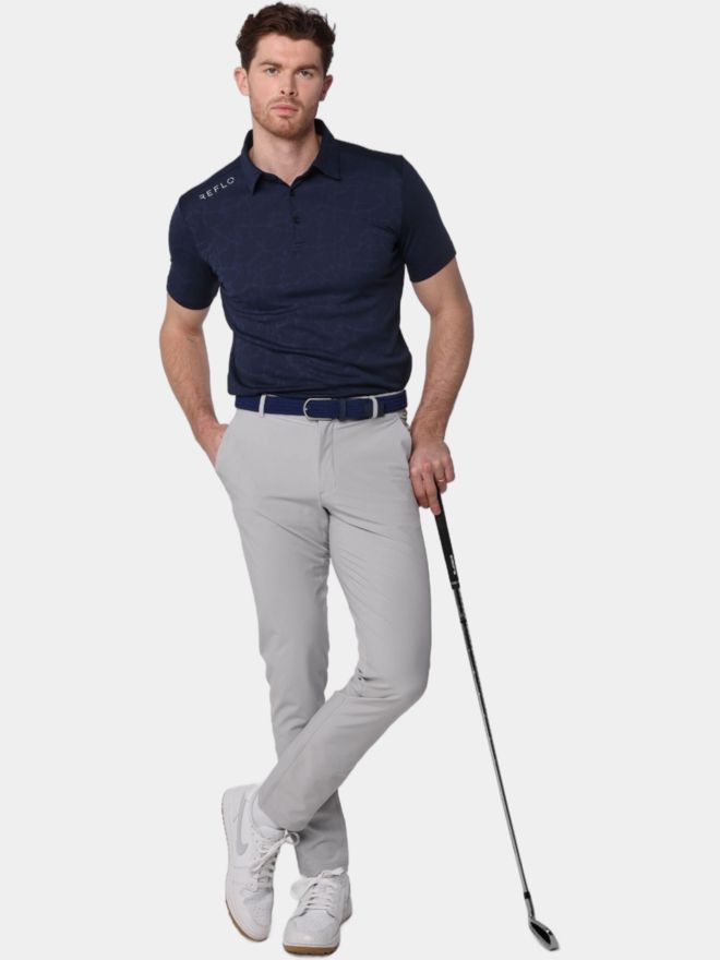 Reflo Bohai Halbarm Polo navy