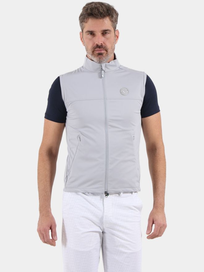 Chervo ENERO Softshell Weste hellgrau