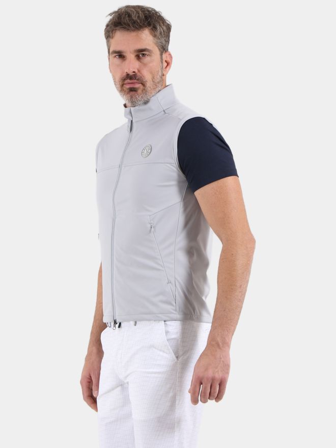 Chervo ENERO Softshell Weste hellgrau
