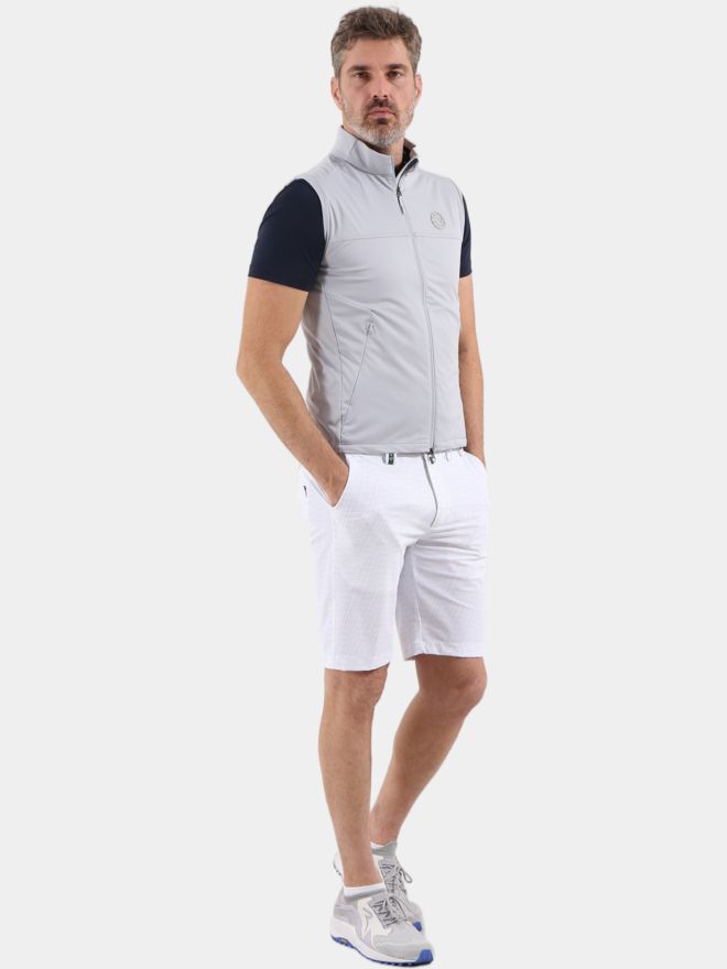 Chervo ENERO Softshell Weste hellgrau