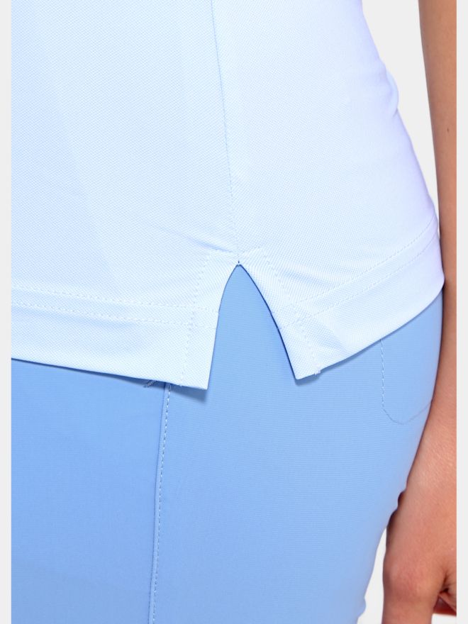 Chervo AFTERNOON Halbarm Polo hellblau