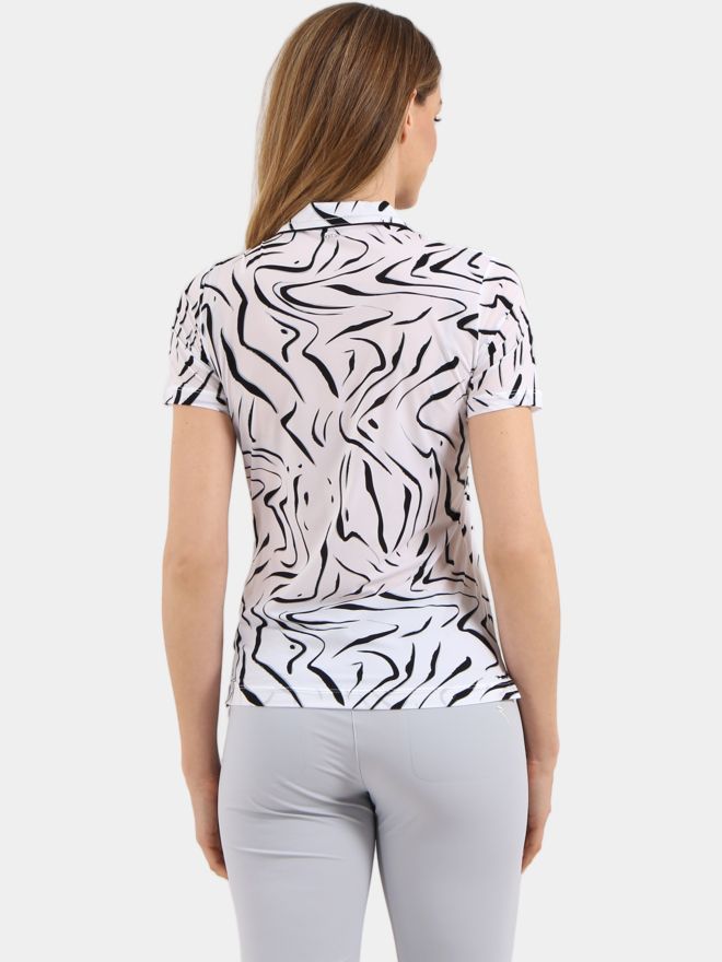 Chervo ALLPRINT Halbarm Polo fancy