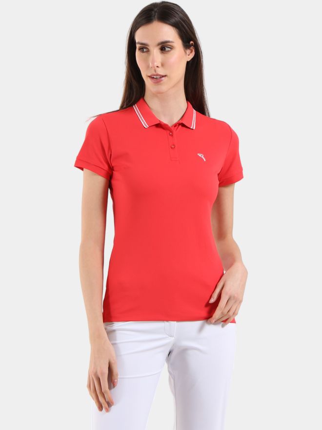 Chervo ALTALENA Halbarm Polo rot