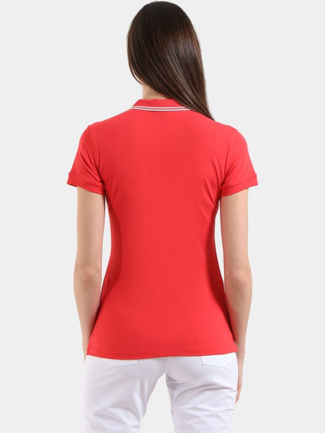 Chervo ALTALENA Halbarm Polo rot