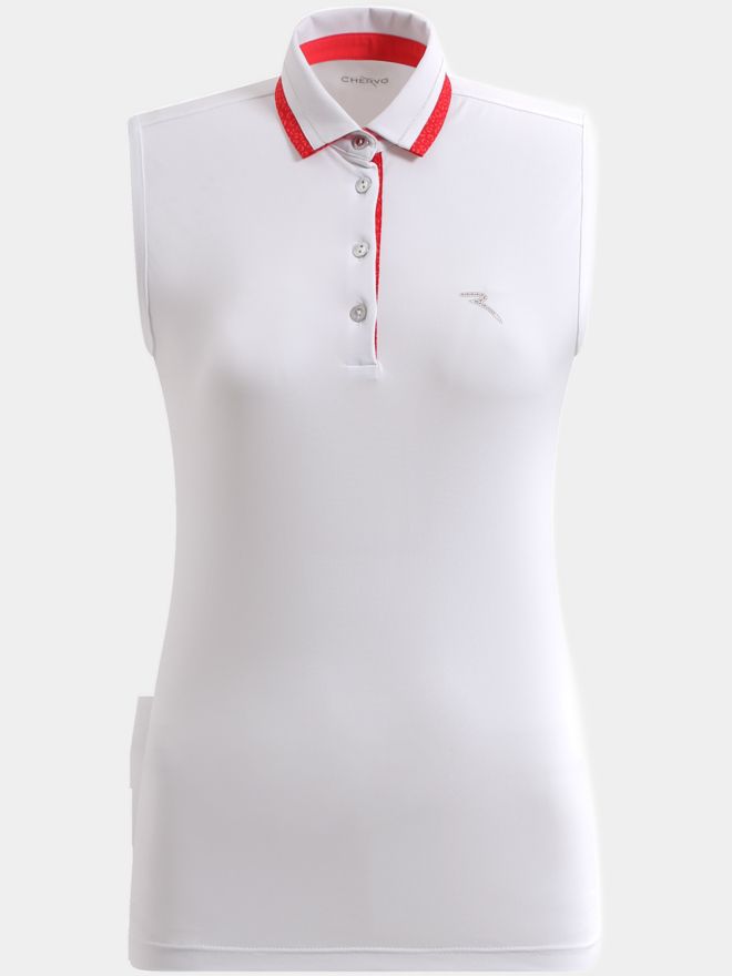 Chervo AMBROSIA ohne Arm Polo rot