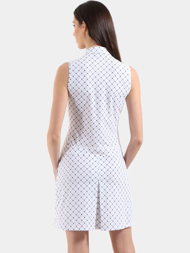 Chervo Šaty bez rukávů JAMBON bílá