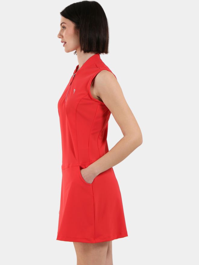 Chervo Šaty bez rukávů JOELE červená