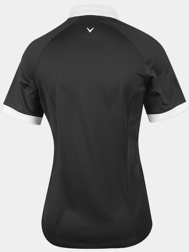 Callaway Colour Block Halbarm Polo schwarz