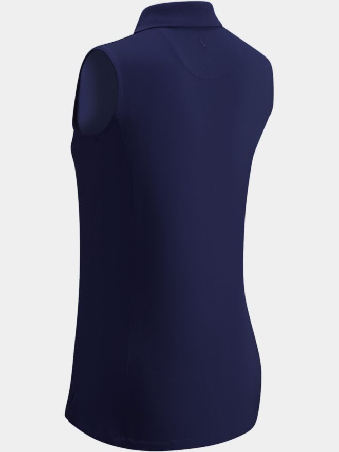 Callaway SL ESS SOLID KNIT POLO navy