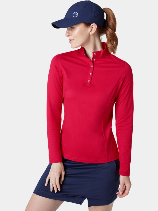 Callaway Termo LS FLEECE červená