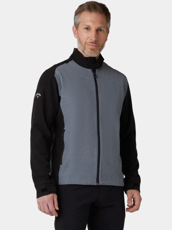 Callaway EMEA LS FULL ZIP WIND grau