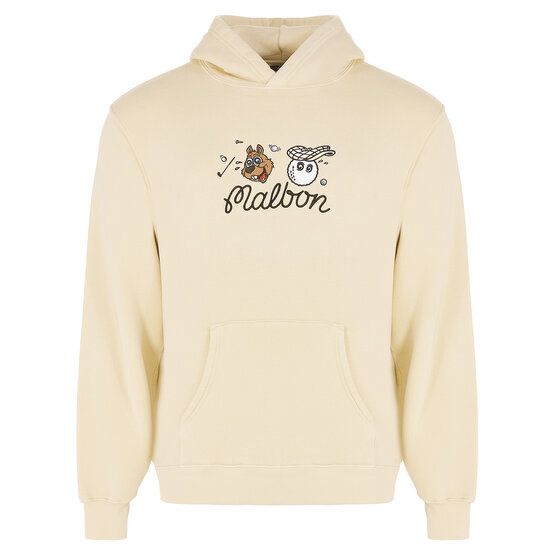 Malbon Malnon TWO MAN SCRAMBLE Sweat Hoodie sand