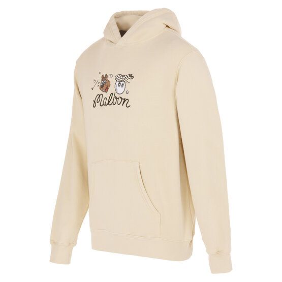 Malbon Malnon TWO MAN SCRAMBLE Sweat Hoodie sand