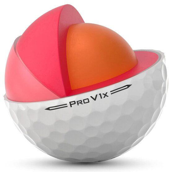 Titleist Pro V1x golfové míčky model 2021 bílá