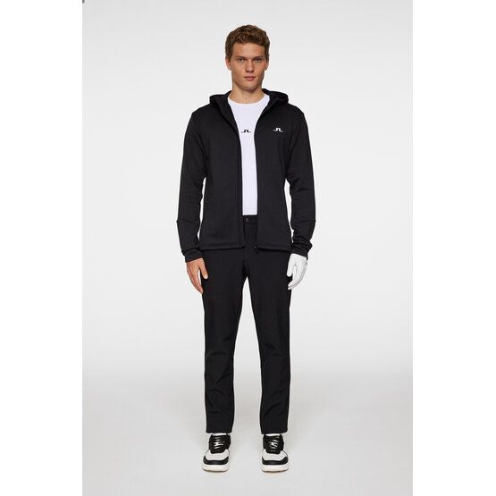J.Lindeberg Aerial Full Zip Hood Stretch Jacke schwarz
