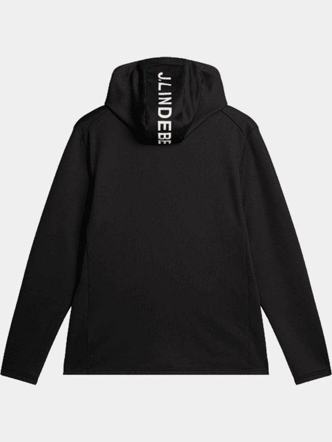 J.Lindeberg Aerial Full Zip Hood Stretch Jacke schwarz