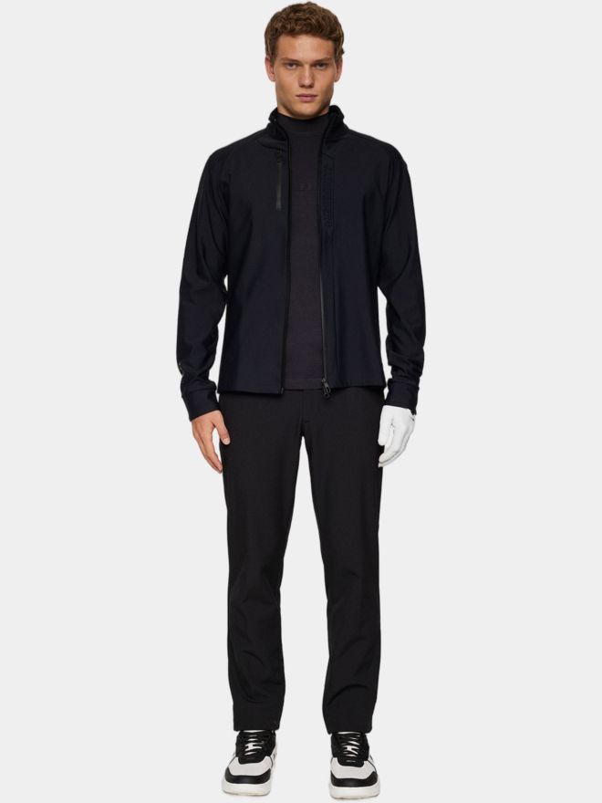 J.Lindeberg Tayler Zip Mid Layer Stretch Jacke schwarz