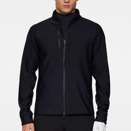 J.Lindeberg Tayler Zip Mid Layer Stretch Jacke schwarz