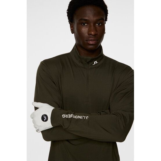 J.Lindeberg Tour Tech Stretch Midlayer olivová