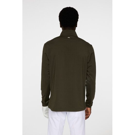 J.Lindeberg Tour Tech Stretch Midlayer olivová