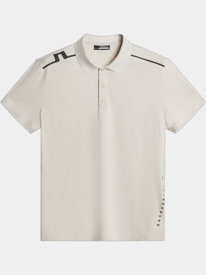 J.Lindeberg Lionel Halbarm Polo beige