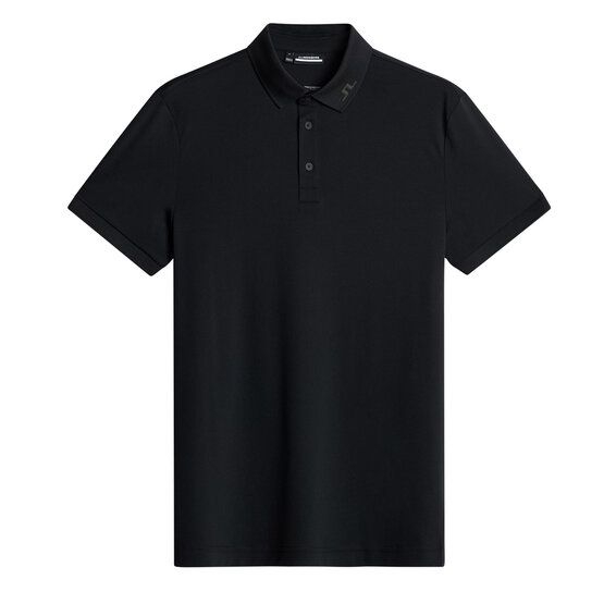 J.Lindeberg KV Print Halbarm Polo schwarz