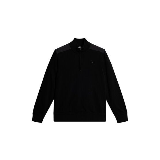 J.Lindeberg Jeffrey Větrovka Svetr Windstopp Knit černá
