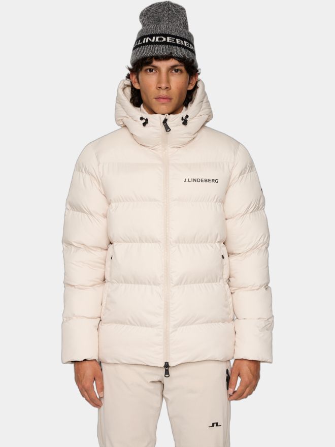 J.Lindeberg Barek Padded Jacke beige